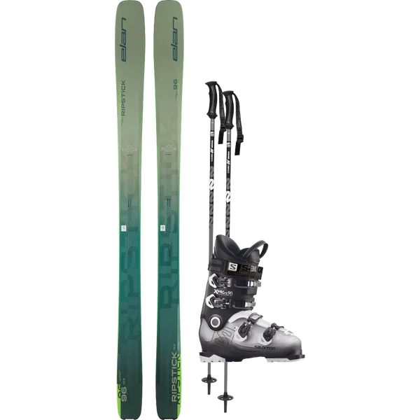 Elan Ripstick 96 Demo Ski Package