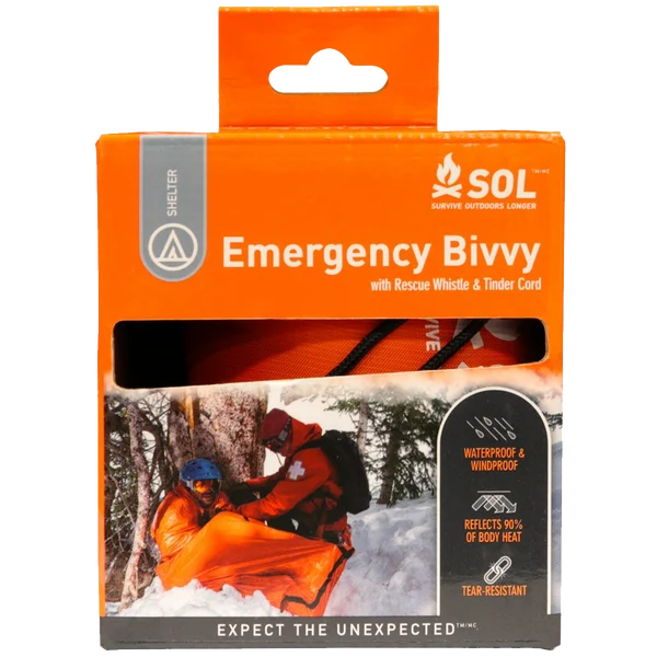 Emergency Bivvy with Rescue Whistle