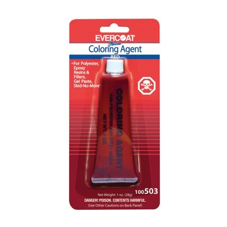 Evercoat Coloring Agent 1 Oz. in Tropical Red | Miyar Adventures