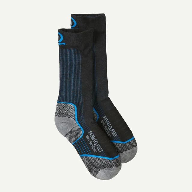 Farm To Feet Damascus Light Targeted Cushion Crew Socks