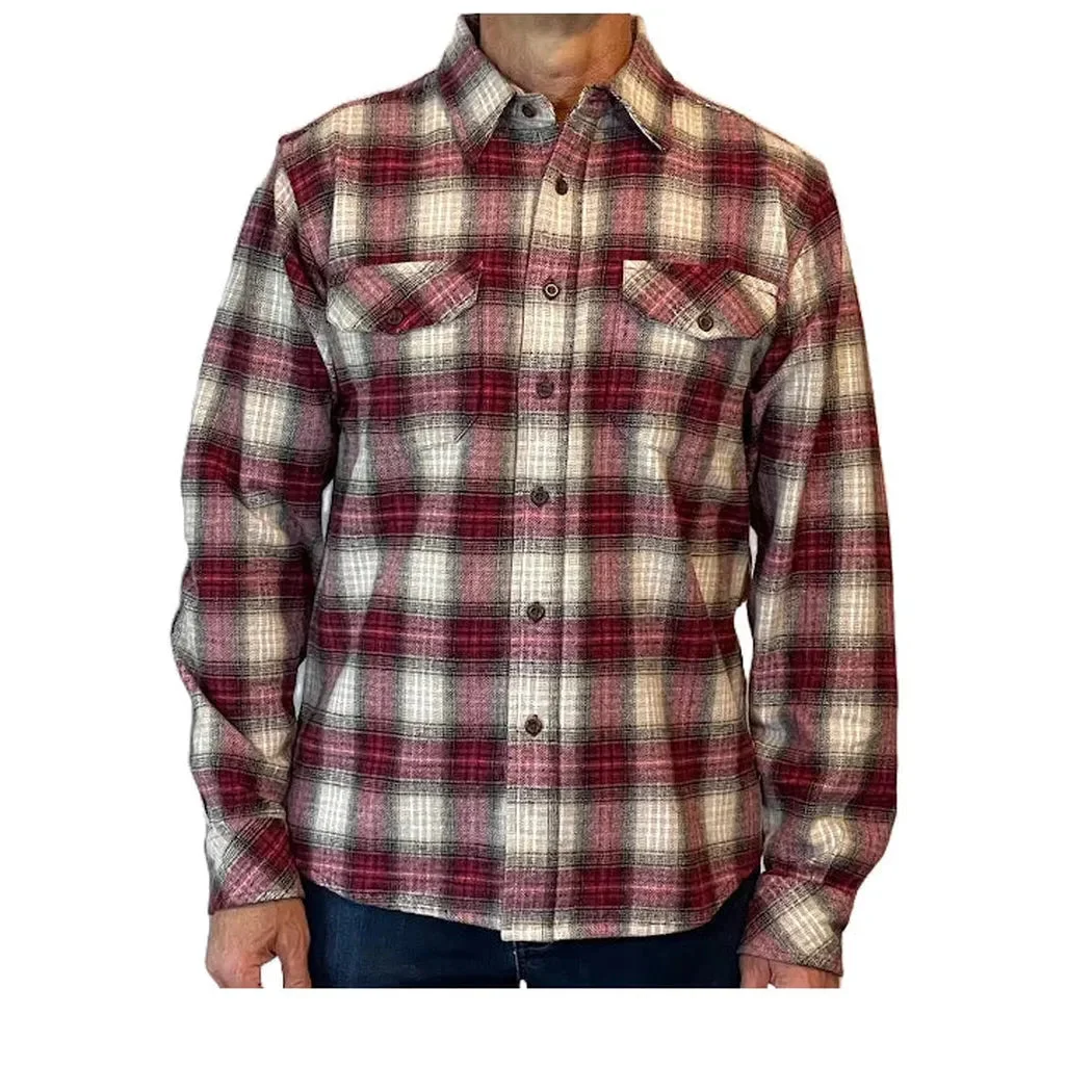 Flyshacker Men's Granby Flannel Shirt - 8 oz