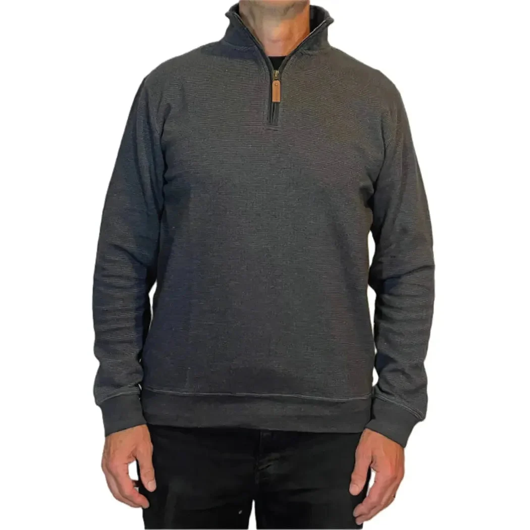 Flyshacker Men's Mortimer Half Zip Pullover
