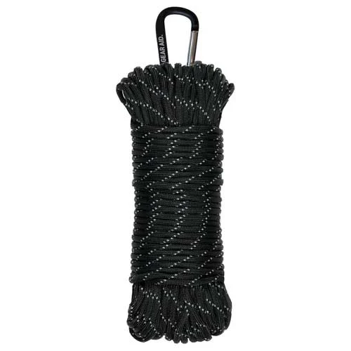 Gear Aid550 Paracord 100' Black/Reflective