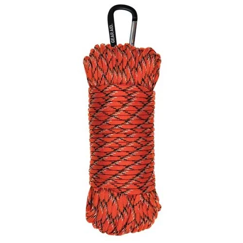 Gear Aid550 Paracord 100' Orange/Reflective