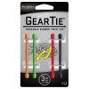 GEAR TIE REUSABLE RUBBER TWIST TIE 3 IN-4 PACK-ASSORTED