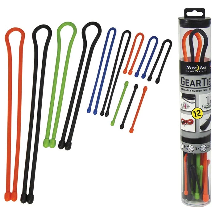 GEAR TIE TUBE ASSORTMENTNITE IZE