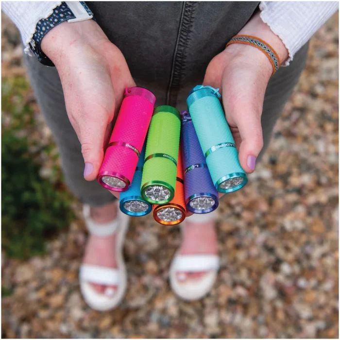 GELS GLOW-DARK LED FLASHLIGHT