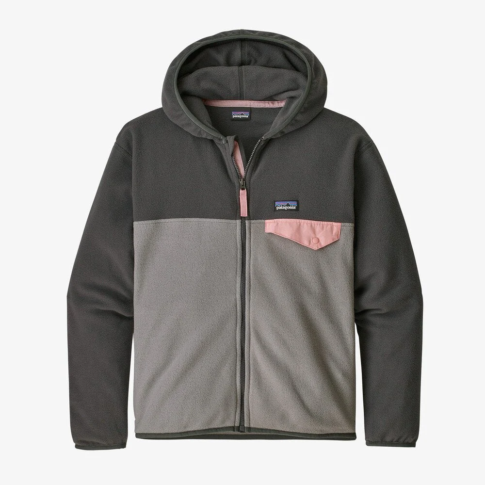 Girls' Micro D Snap-T Fleece Jacket
