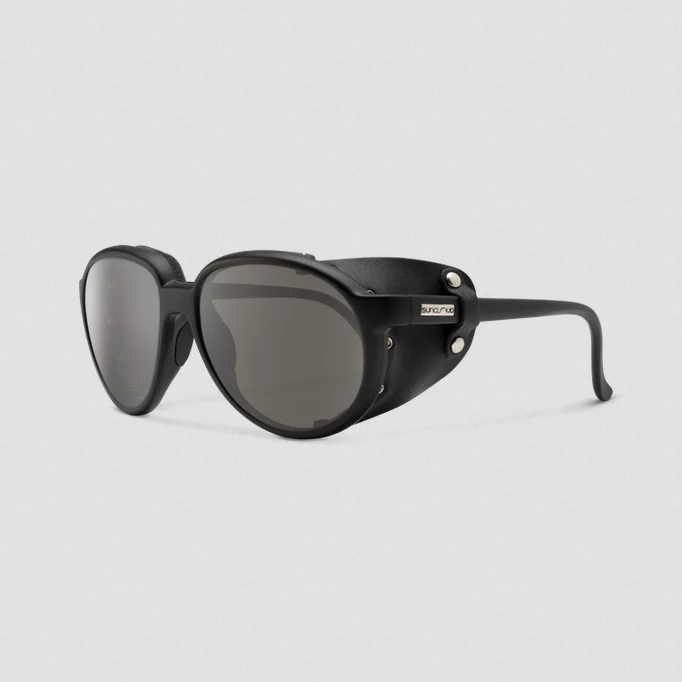 Glacier Matte Black | Polarized Gray