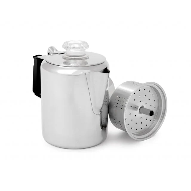 Glacier Stainless 3 Cup Perc W/Silicone Handle