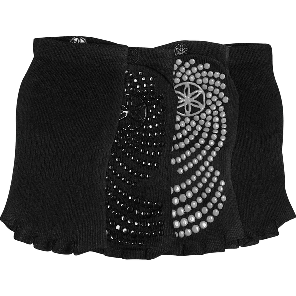 Grippy Toeless Yoga Socks 2-PK