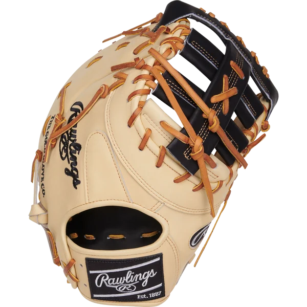 Heart of the Hide First Base Mitt - 13" Single Post Double Bar LHT