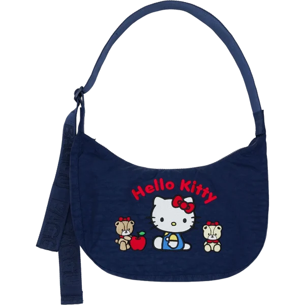 Hello Kitty Medium Nylon Crescent Bag