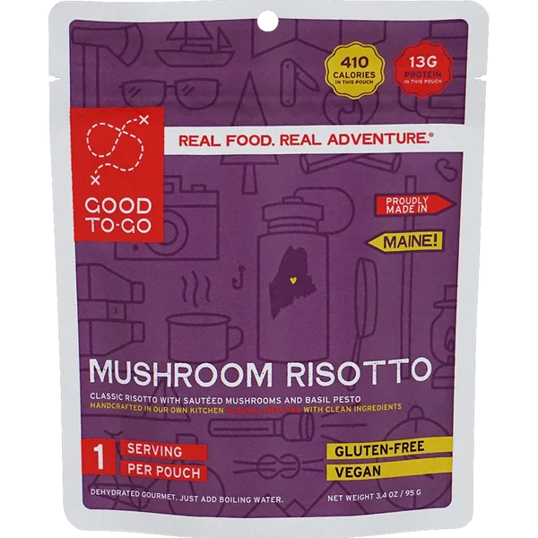 Herbed Mushroom Risotto (1 Serving)