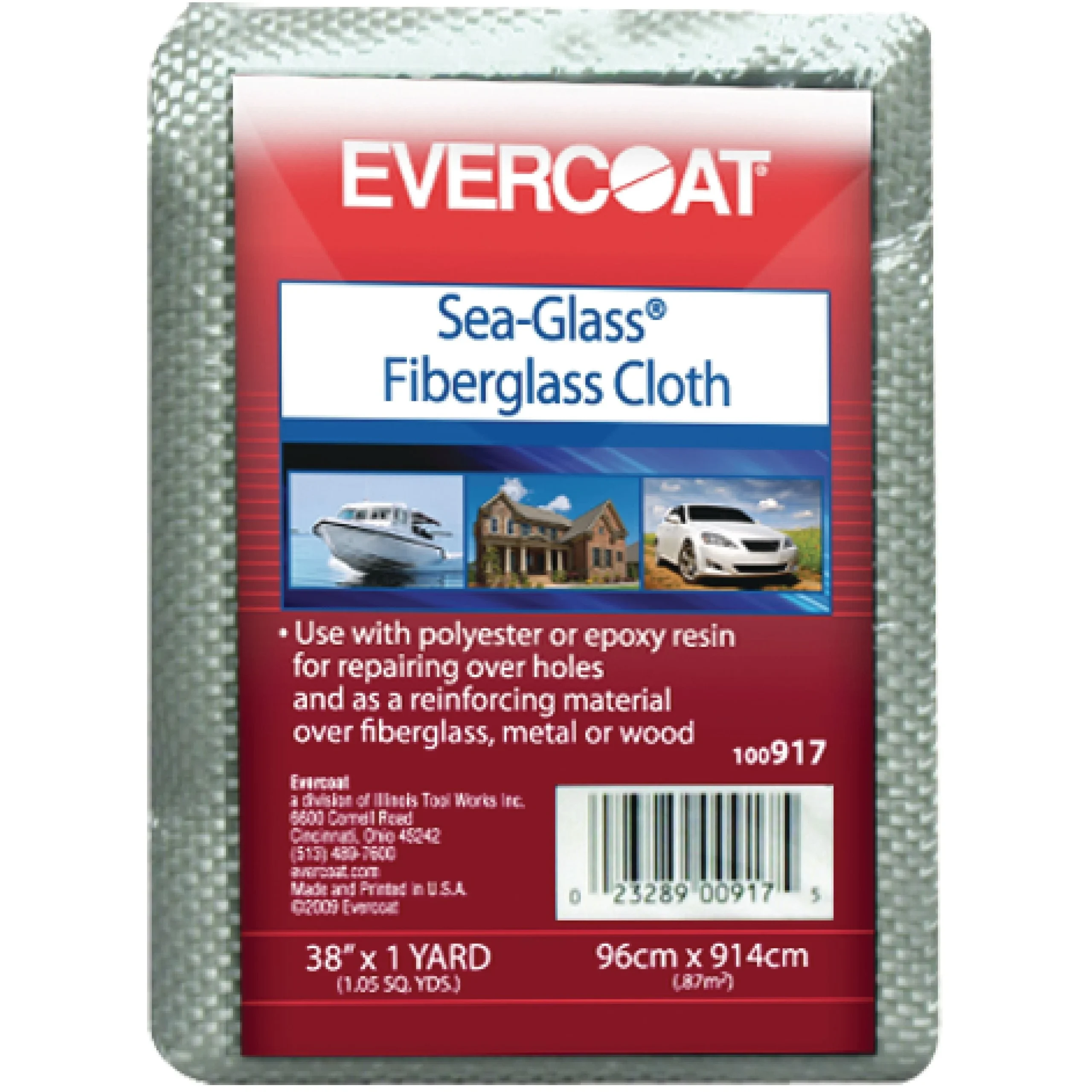 Hi-Bond 6 Oz. 38 in. X 1 Yds. Woven Fiberglass Cloth for All Marine Re | Miyar Adventures