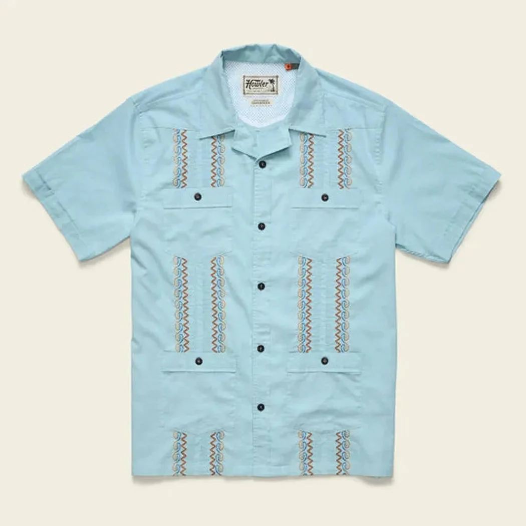 Howler Brothers Men's Guayabera Shirt