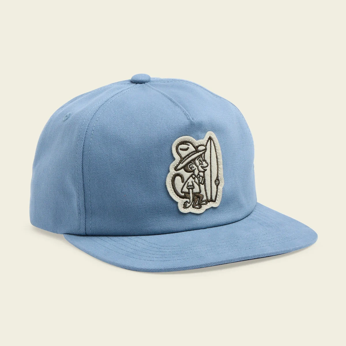 Howler Brothers Unstructured Snapback Hats - El Monito Surfs-Blue