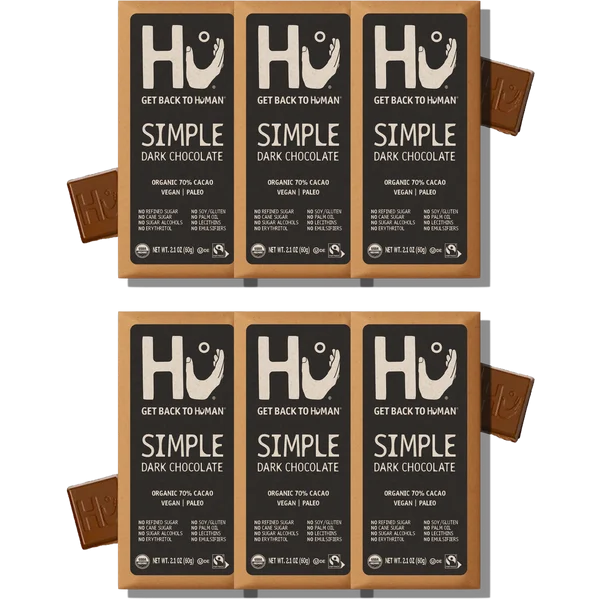 HU Dark Chocolate Bars
