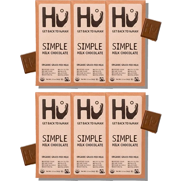 HU Milk Chocolate Bars