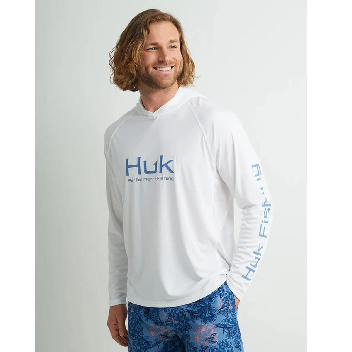 HUK Men's Pursuit Long Sleeve Hoodie