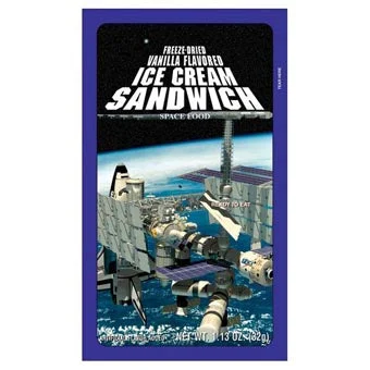 ICE CREAM SANDWICHFREEZE-DRIED ICE CREAMSPACE FOOD