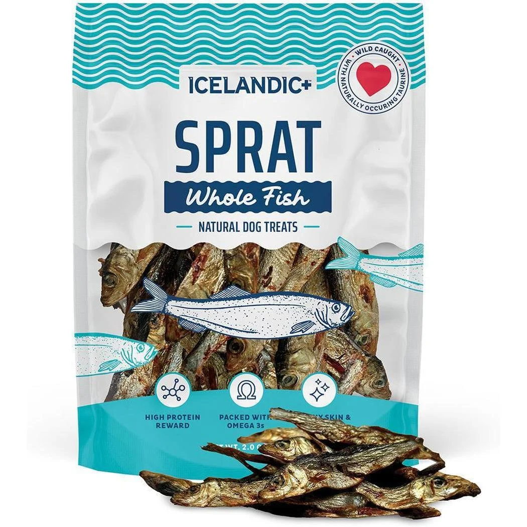 Icelandic+ Sprat Whole Fish Dog Treats
