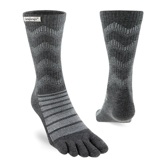 Injinji Outdoor Midweight Crew Wool | Miyar Adventures