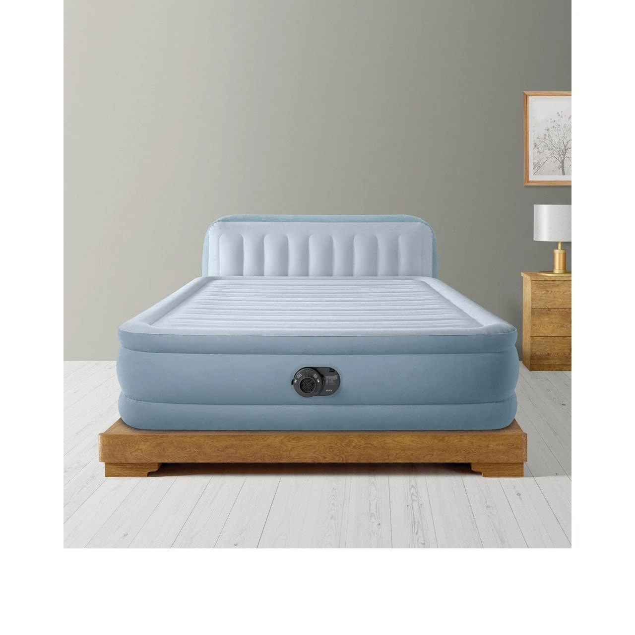 Intex Dura-Beam Ultra Queen Plush Headboard Airbed