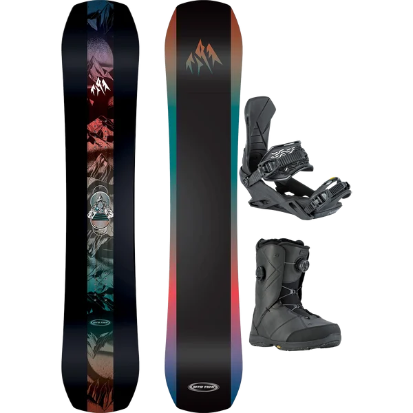 Jones Snowboards Mountain Twin Demo Snowboard Package