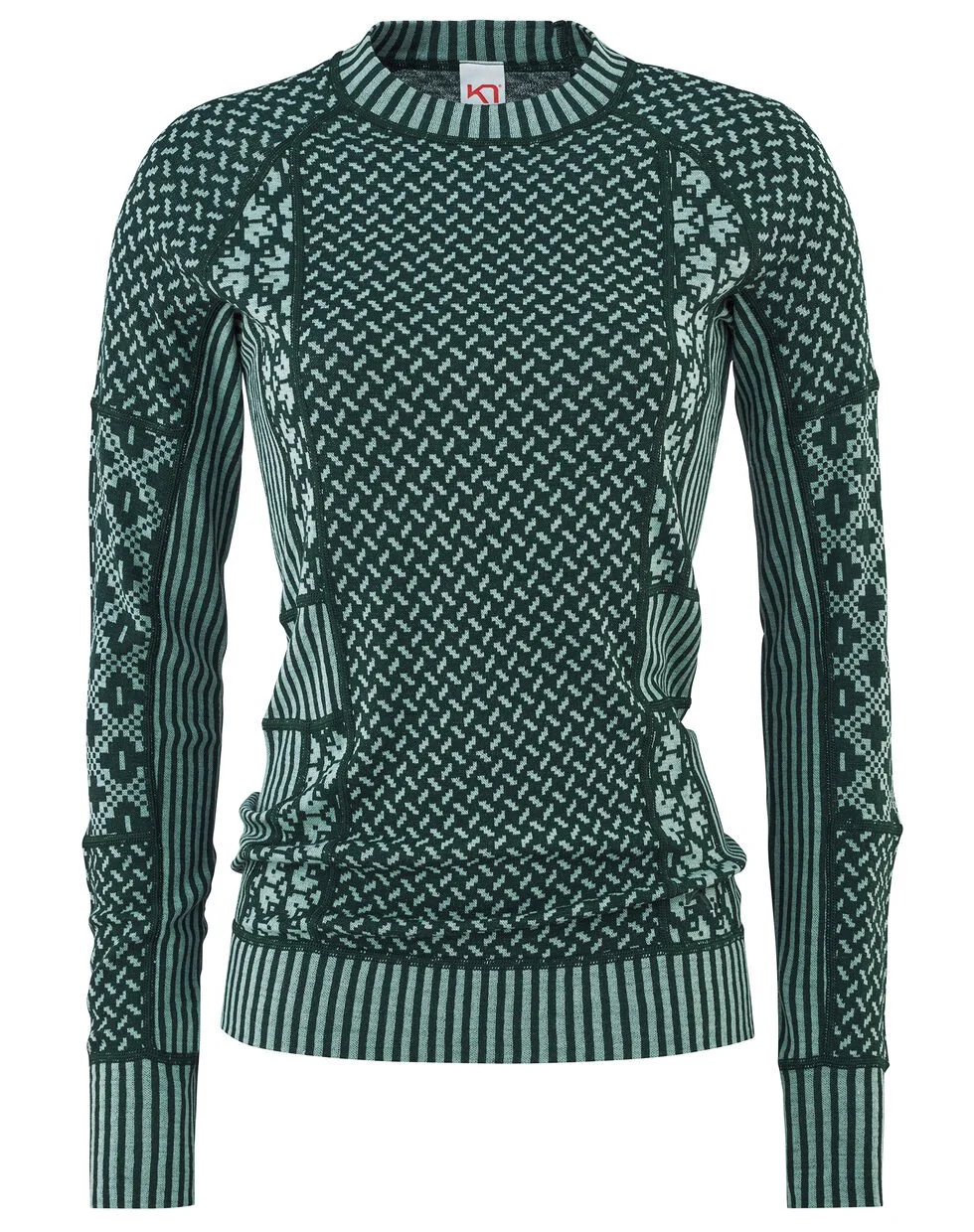 Kari Traa Smekker Wool Long Sleeve Top-100% Merino Wool | Miyar Adventures