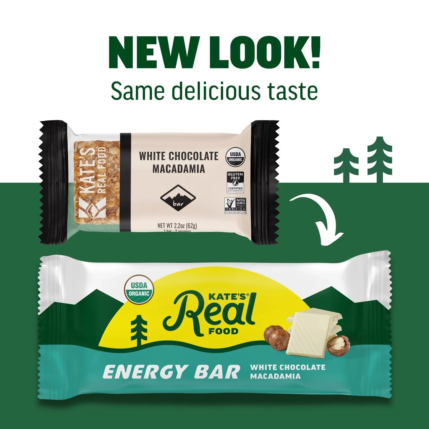 Kate's White Chocolate Macadamia Bar