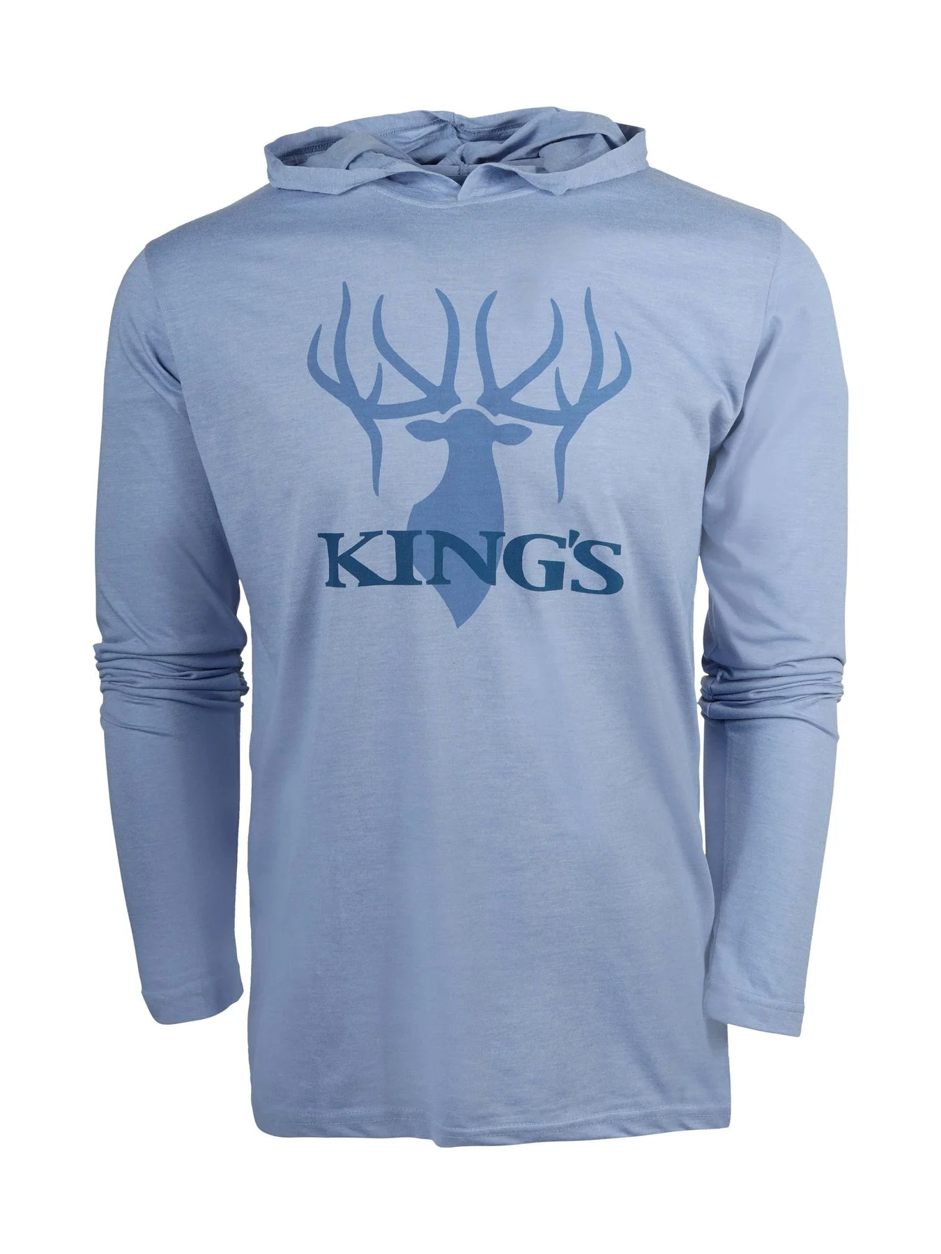 King Camo Triblend Hoodie Tee | Miyar Adventures