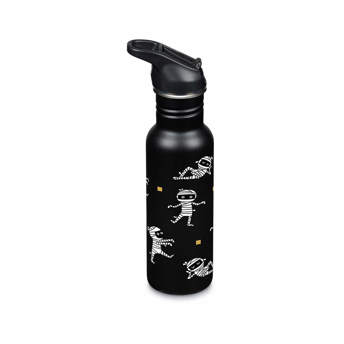 Klean Kanteen 18-Ounce Classic Water Bottle with Flip Seal Sport Cap and Straw