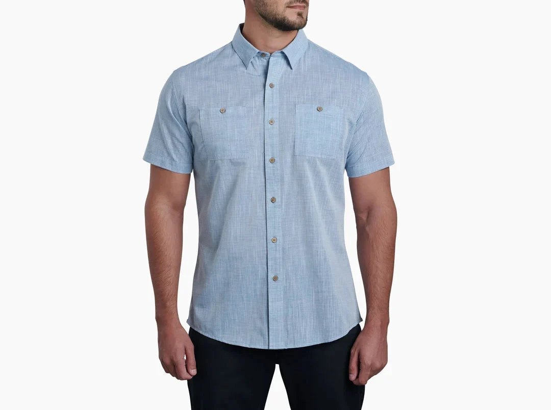 Kuhl Karib Stripe Short Sleeve Shirt Men's | Miyar Adventures