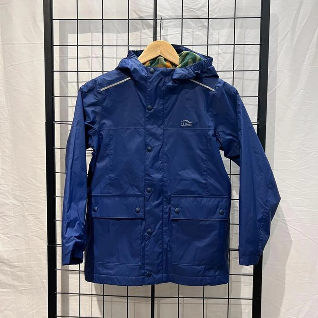 L.L.Bean Display Sample - Kids Puddle Stomper Lined Rain Jacket