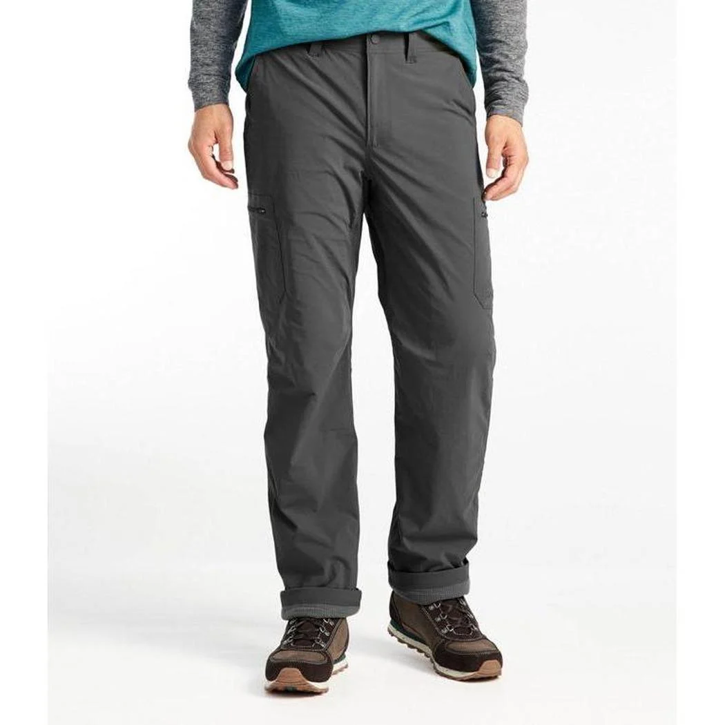 L.L.Bean Men's Cresta Hiking Pant Fleece Lined