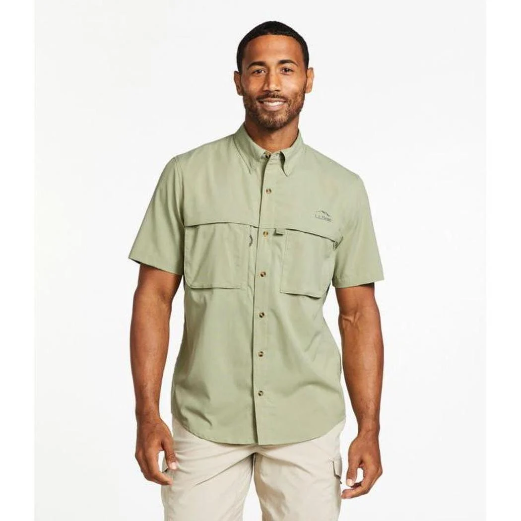L.L.Bean Men's Tropicwear Shirt Short Sleeve