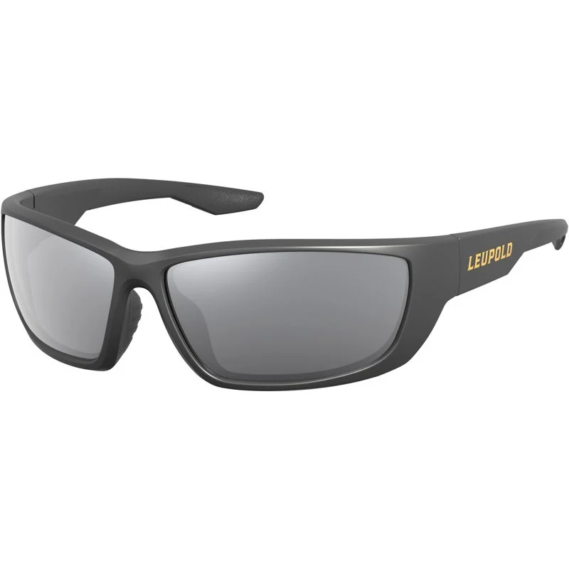 Leupold Cheyenne Performance Eyewear Matte Black Frame Shadow Gray Fla | Miyar Adventures