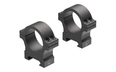 Leupold Open Range Cross-Slot Rings 30mm Medium Matte Black 180947 | Miyar Adventures