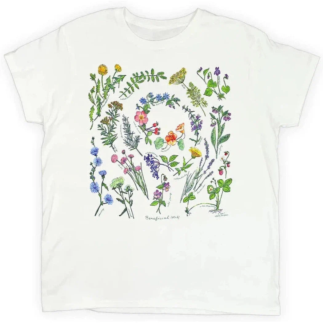 Liberty Graphics Beneficial Herbs Short Sleeve T