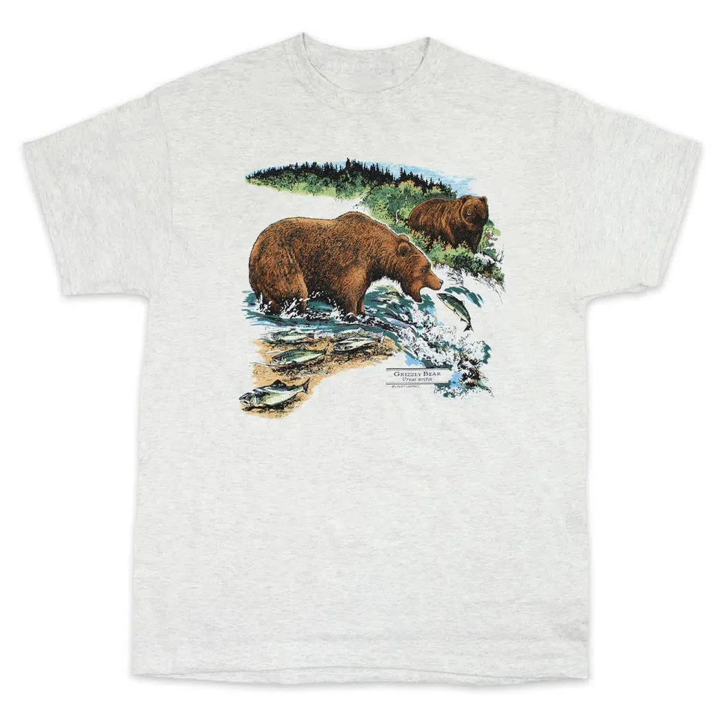 Liberty Graphics Grizzly Bears Short Sleeve T