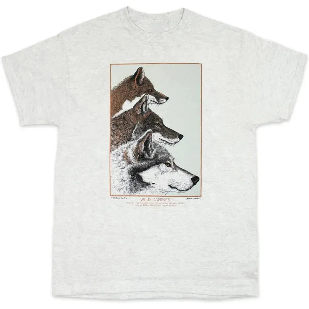 Liberty Graphics Wild Canines Short Sleeve T