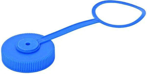 LID WM LOOP-TOP Blue (BULK)
