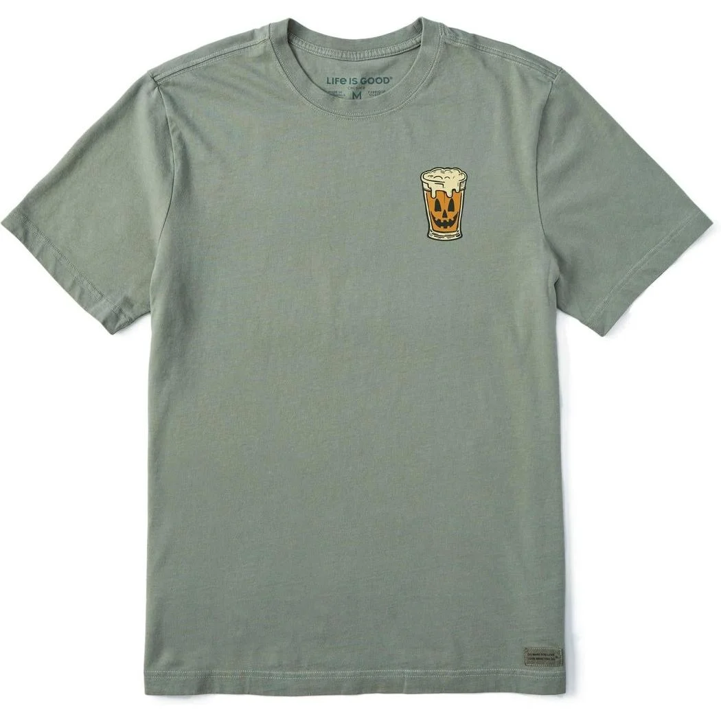 Life is Good Men's Hoppy Halloween Mini Short Sleeve Crusher Tee