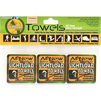 LIGHTLOAD TOWEL EXTRA STRENGTH 3PK
