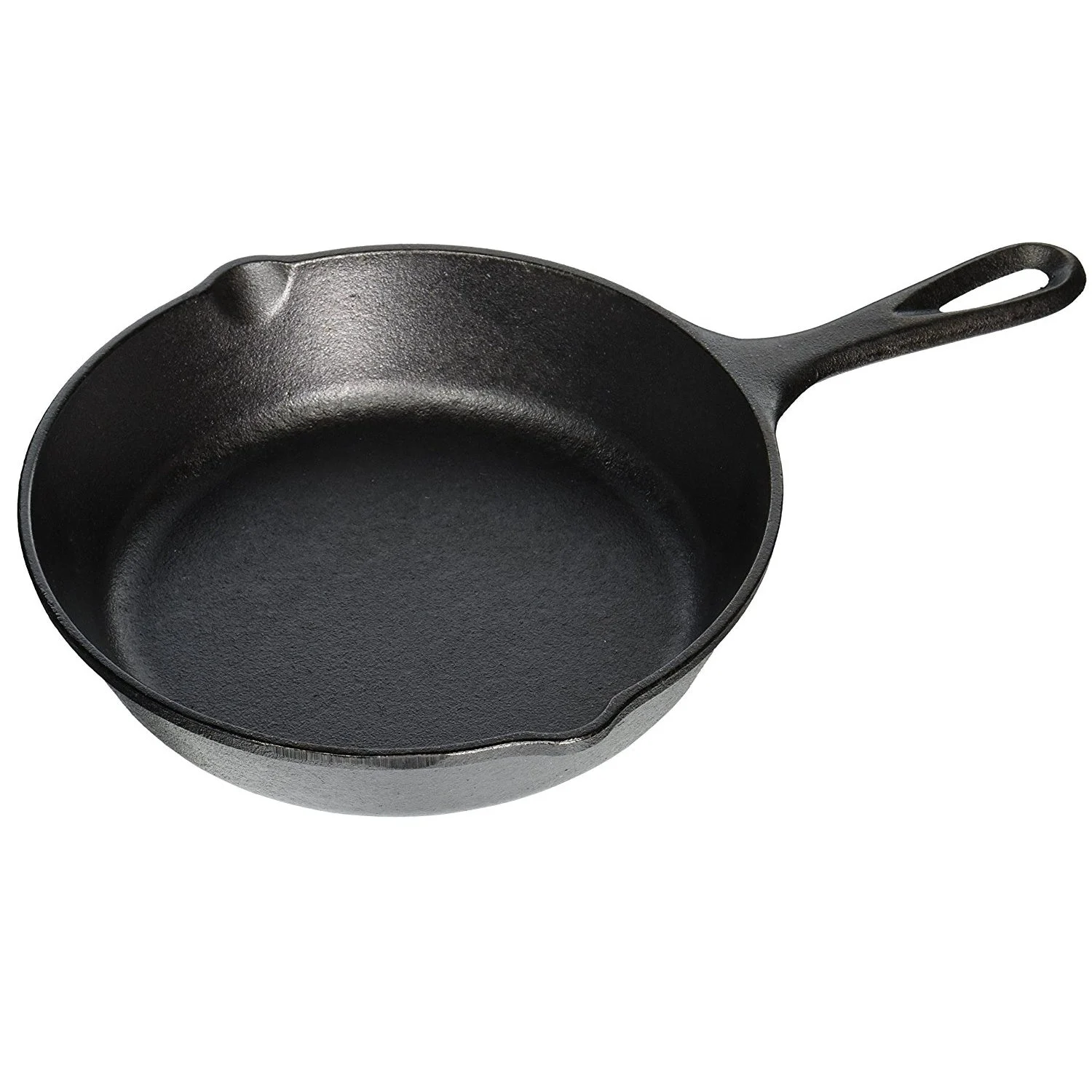 Lodge 8 in. Cast Iron Skillet in Black with Pour Spout | Miyar Adventures