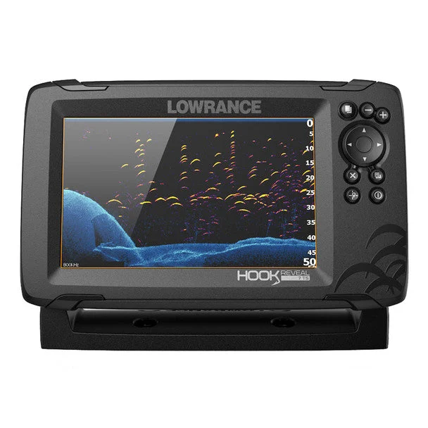 Lowrance HOOK Reveal 7 Combo w/TripleShot Transom Mount C-MAP Contour+ | Miyar Adventures