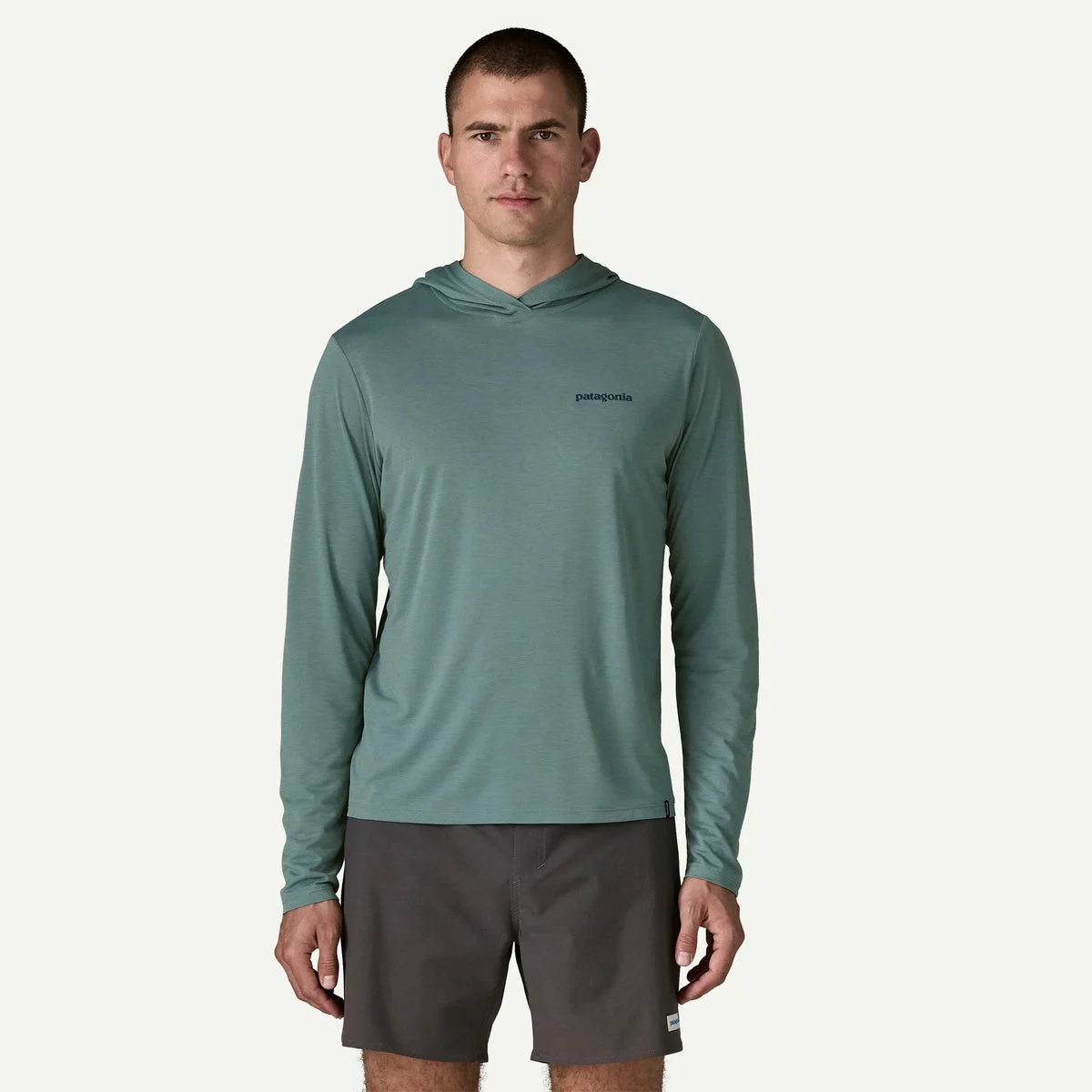 M Capcool Hood Boardshort Logo