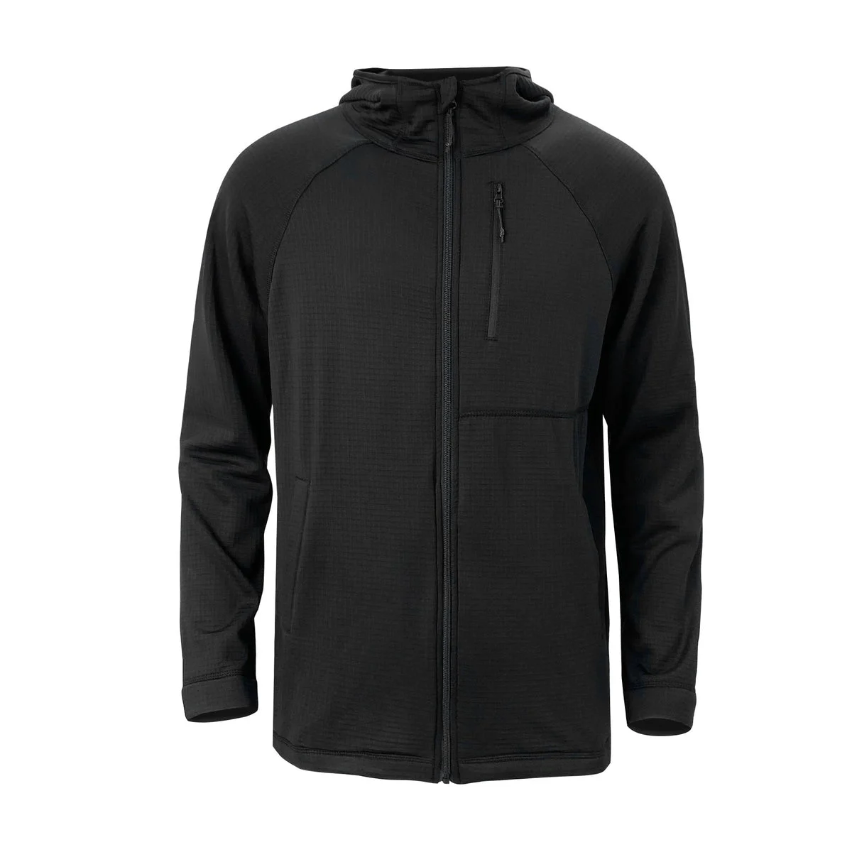 M Waffle Hooded Jacket