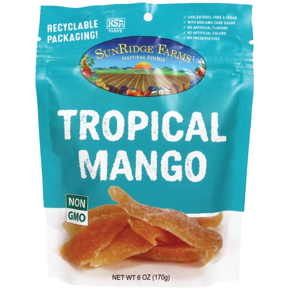 MANGO SPEARS CANE SWEETENED 6 OZ